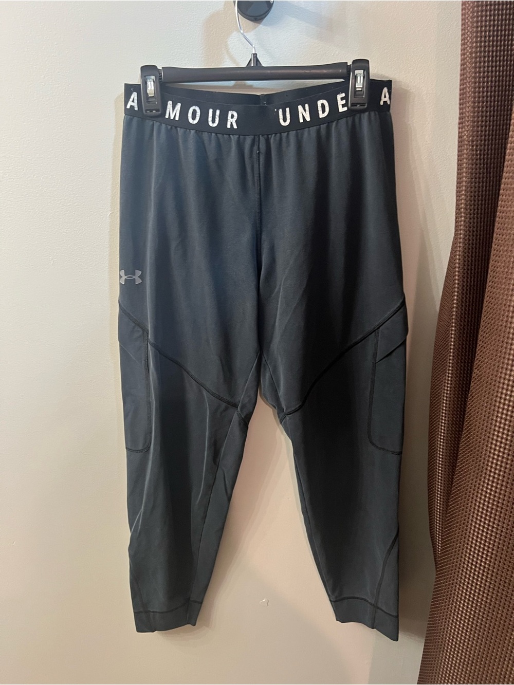 Under Armour Black Men's Performance Joggers with Branded Waistband